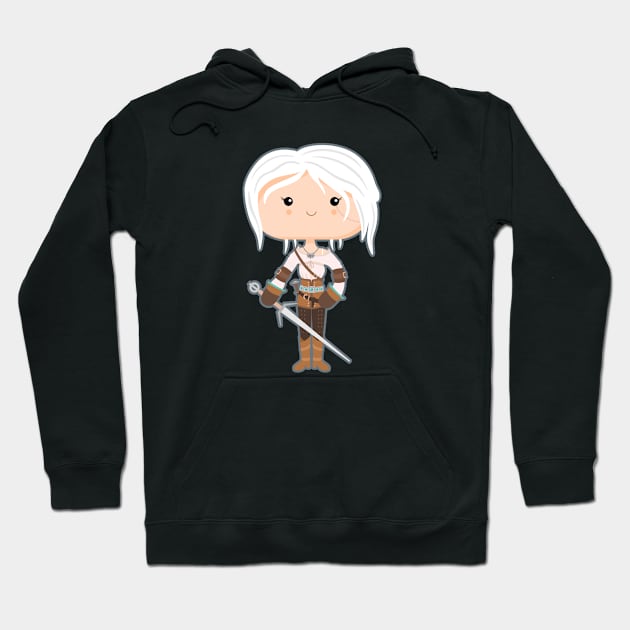 Lady of Space and Time Hoodie by sombrasblancas